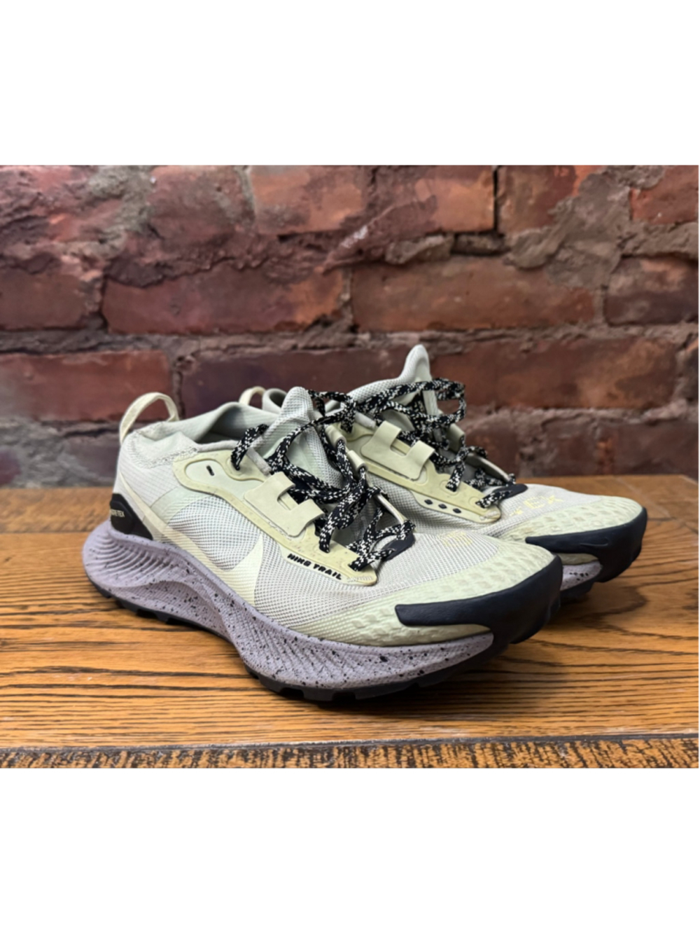 Nike Pegasus Trail 3 GORE-TEX Waterproof Running Shoes Olive Aura Women's 7